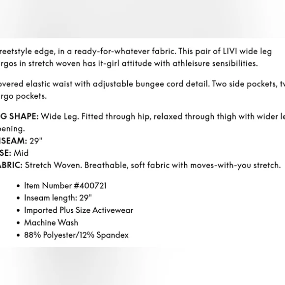 Women's Light Green Active Cargo Pants - Picture 5 of 6